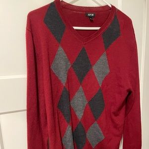 argyle sweater
